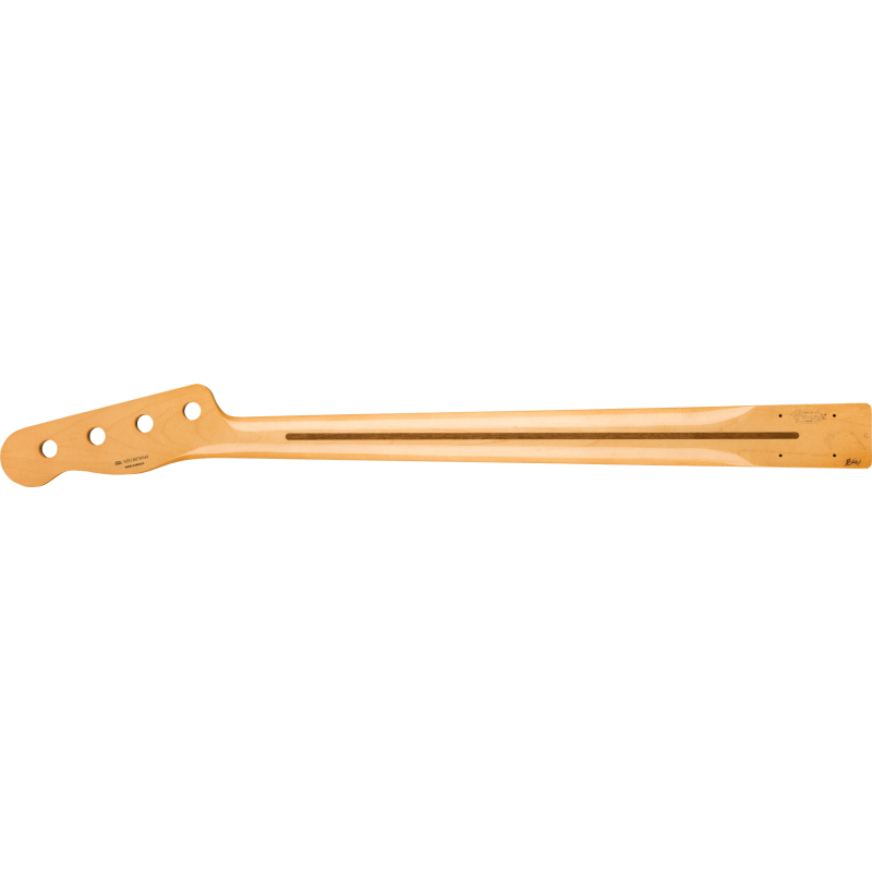 Fender Fender 1951 Precision Bass Neck, "U"-Shaped Profile, 20 Medium Jumbo Frets, 9.5", Maple - 2