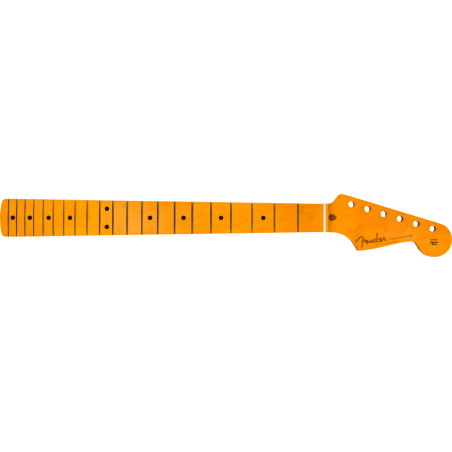 Fender Classic Series '50s Stratocaster Neck, Lacquer Finish, 21 Vintage Frets, Soft "V" Shape, Maple Fingerboard - 1