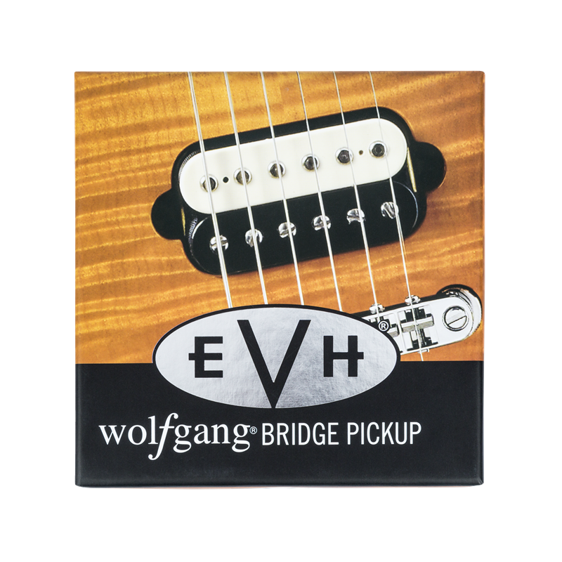 EVH Wolfgang Bridge Pickup, Black and White - 1