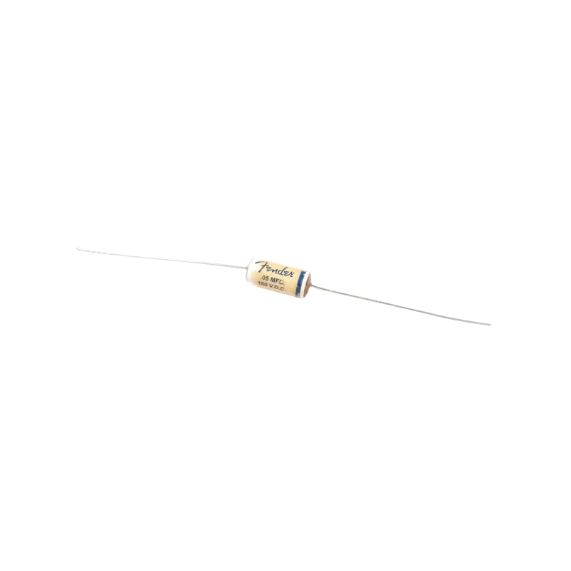 Fender Pure Vintage Wax Paper Capacitor, .05uf @ 150V, Each - 1 Fender Pure Vintage Wax Paper Capacitor, .05uf @ 150V, Each - 1