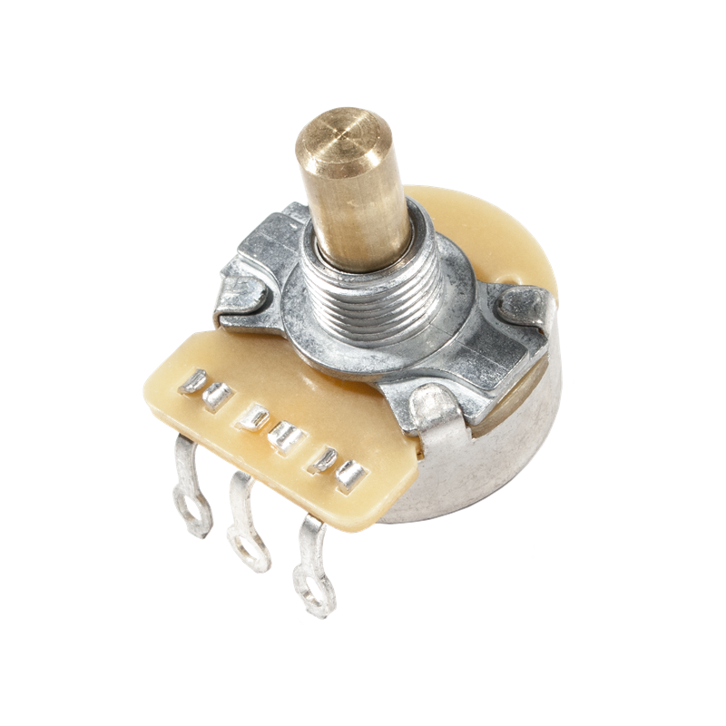 Fender Pure Vintage 1 Meg Linear Solid Shaft Control with Mounting Hardware - 1 Fender Pure Vintage 1 Meg Linear Solid Shaft Control with Mounting Hardware - 1