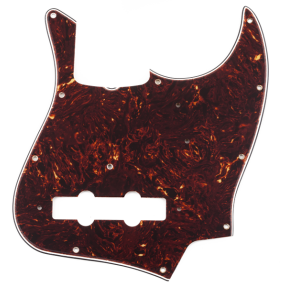 Fender Pure Vintage '64 Jazz Bass, 11-Hole Mount, Tortoise Shell, 4-Ply - 1