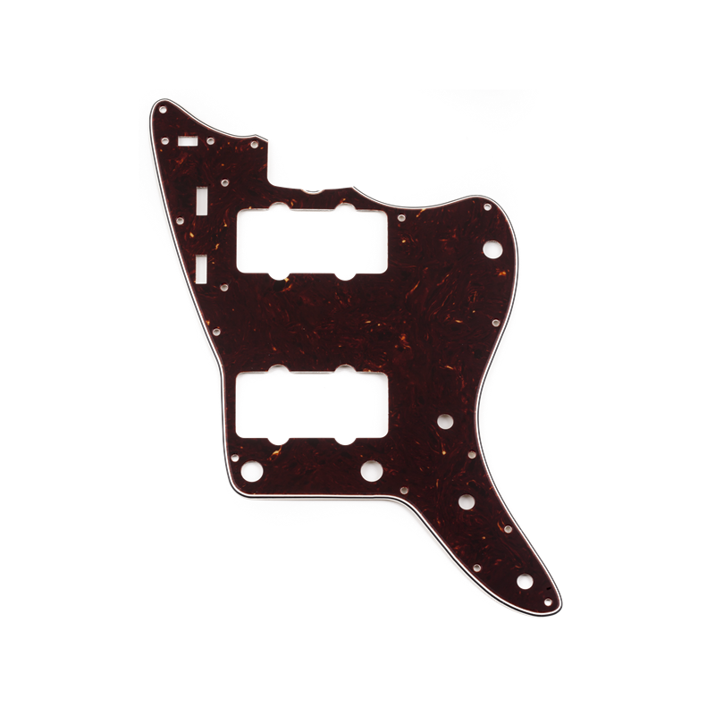 Fender Pure Vintage Pickguard, '65 Jazzmaster, 13-Hole Mount, Brown Shell, 3-Ply - 1