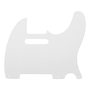 Fender Pure Vintage Pickguard, '52/'58 Telecaster, 5-Hole Mount, Eggshell 1-Ply - 1