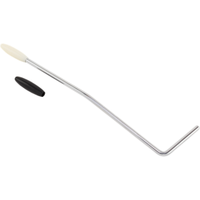 Fender Player Jaguar/Jazzmaster Tremolo Arm, Chrome with Black and White Knobs - 1