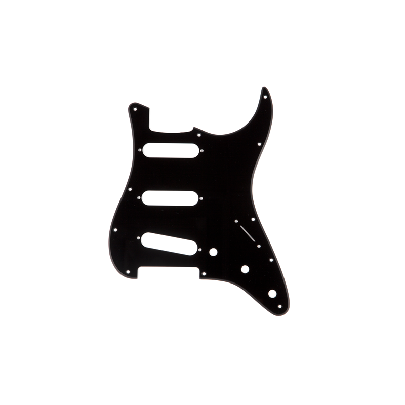 Fender Black, 1-Ply SSS - 1 Fender Black, 1-Ply SSS - 1