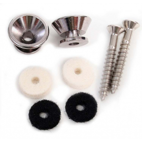 Fender American Standard Series Strap Buttons, Chrome - 1