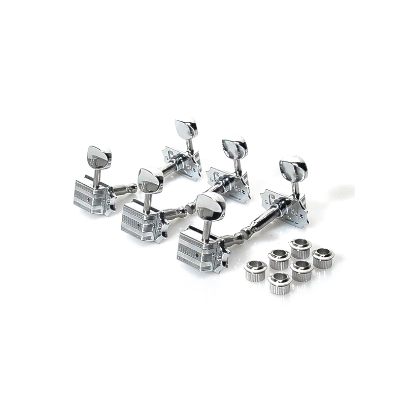Gretsch Tuners, Electromatic Collection Vintage, Chrome (6) - 1 Gretsch Tuners, Electromatic Collection Vintage, Chrome (6) - 1