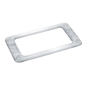 Gretsch Pickup Bezel, Filter'Tron Style, Silver - 1