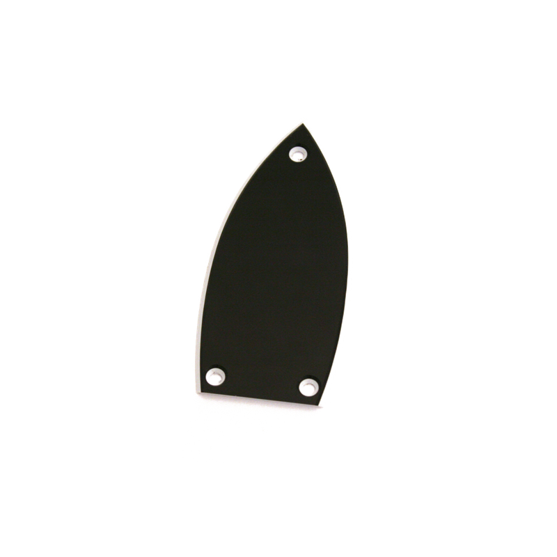 Gretsch Truss Rod Cover, Standard, Black - 1 Gretsch Truss Rod Cover, Standard, Black - 1