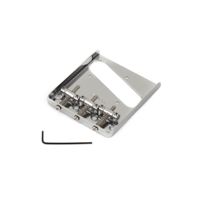 Fender Highway One Telecaster Bridge Assembly, Chrome - 1