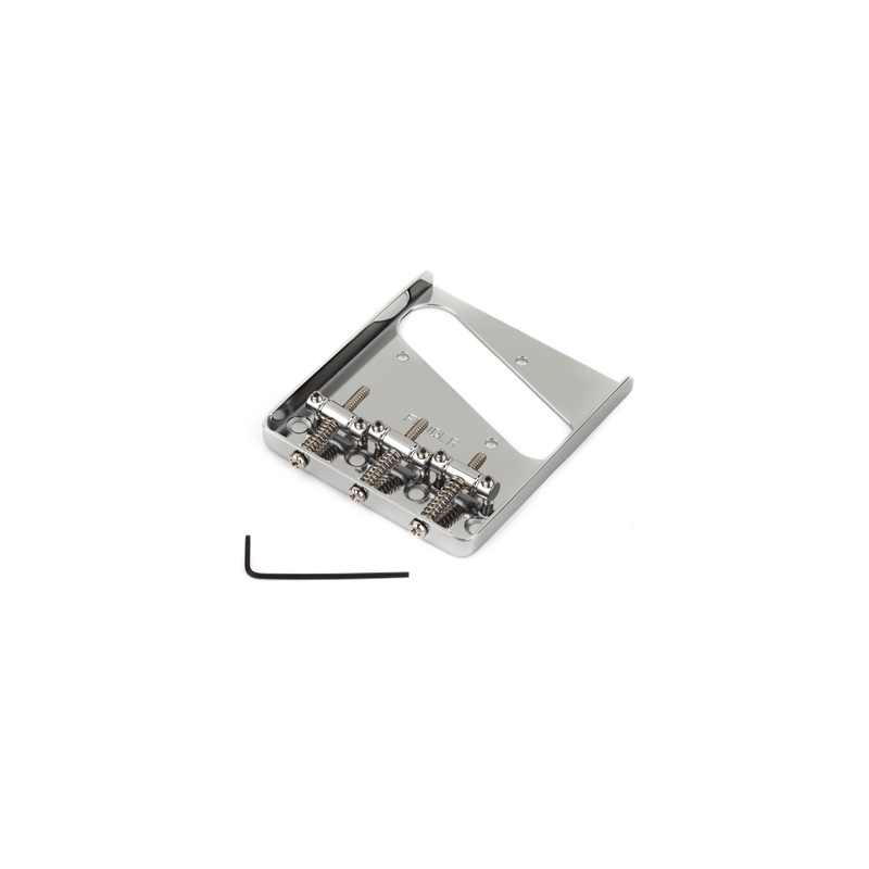 Fender Highway One Telecaster Bridge Assembly, Chrome - 1 Fender Highway One Telecaster Bridge Assembly, Chrome - 1