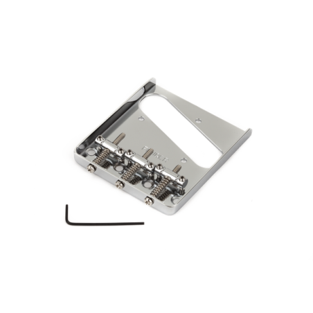 Fender Highway One Telecaster Bridge Assembly, Chrome - 1