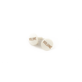 Fender Stratocaster S-1 Switch Knob Caps, Parchment (2) - 1