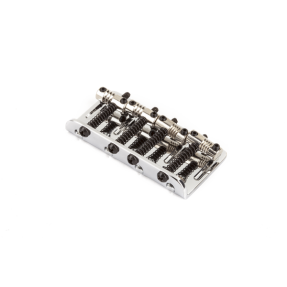 Fender American Deluxe 4-String Bass Bridge Assembly ('04-'10), Chrome - 1