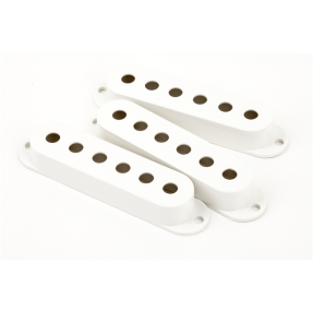 Fender Pickup Covers, Stratocaster White (3) - 1