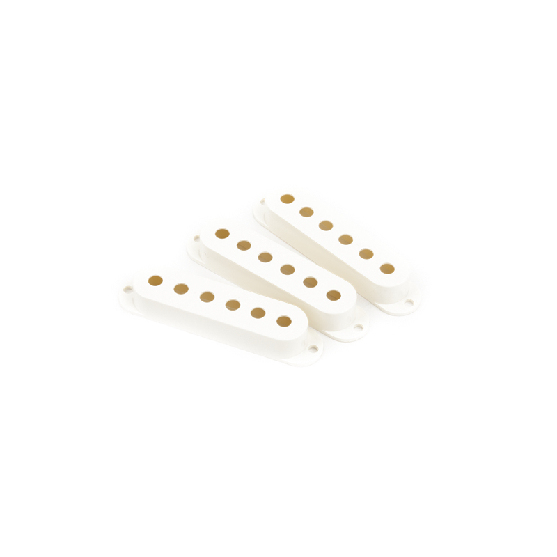 Fender Pickup Covers, Stratocaster Parchment (3) - 1 Fender Pickup Covers, Stratocaster Parchment (3) - 1