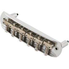 Fender American Vintage Jaguar/Jazzmaster Bridge Assembly, Nickel - 1