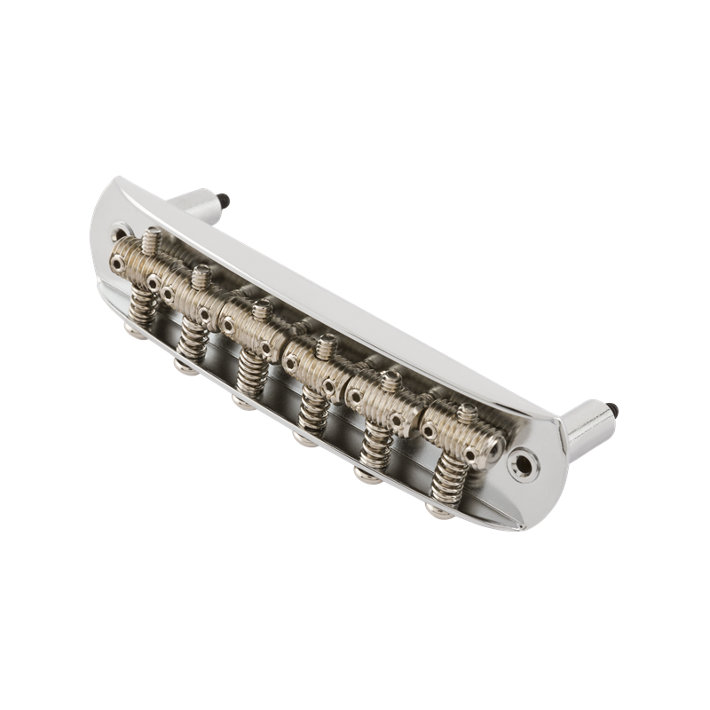 Fender American Vintage Jaguar/Jazzmaster Bridge Assembly, Nickel - 1 Fender American Vintage Jaguar/Jazzmaster Bridge Assembly, Nickel - 1