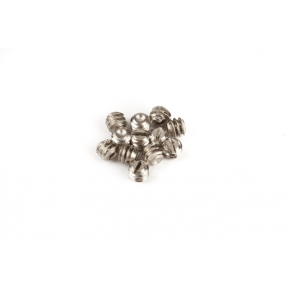 Fender Stacked Control Knob Mounting Screws, (6-32 X 1/8") Slotted, Nickel (12) - 1