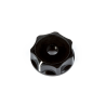 Fender Deluxe Jazz Bass Lower Concentric Knob, Black - 3 Fender Deluxe Jazz Bass Lower Concentric Knob, Black - 3