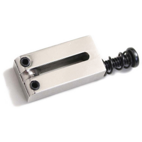 Fender American Deluxe Strat Saddle, Chrome - 1