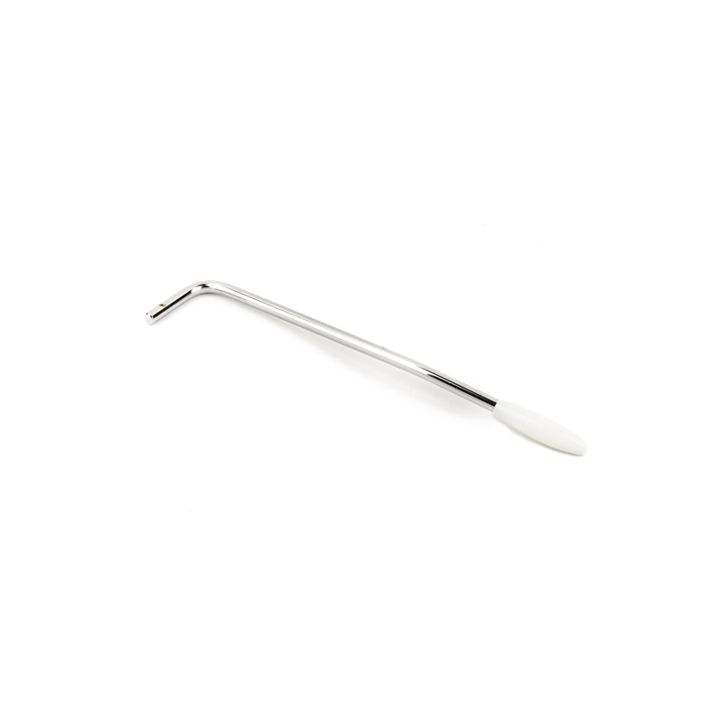 Fender 65 Mustang Tremolo Arm, White Tip, Chrome - 1 Fender 65 Mustang Tremolo Arm, White Tip, Chrome - 1