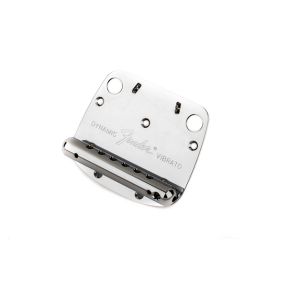 Fender Mustang Tremolo Assembly, Chrome - 1