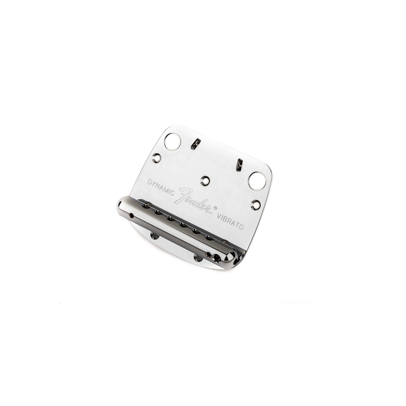 Fender Mustang Tremolo Assembly, Chrome - 1 Fender Mustang Tremolo Assembly, Chrome - 1