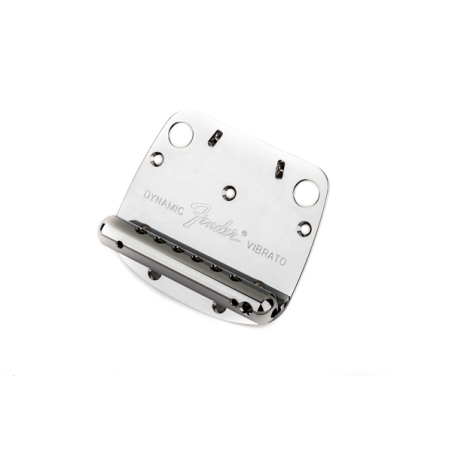 Fender Mustang Tremolo Assembly, Chrome - 1