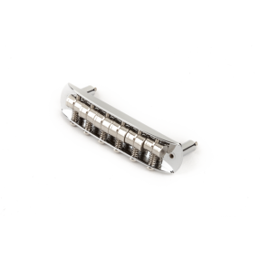 Fender Mustang Guitar Bridge Assembly (Japan), Chrome - 1