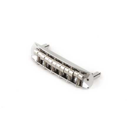 Fender Mustang Guitar Bridge Assembly (Japan), Chrome - 1