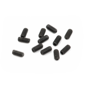 Fender American Series Guitar Bridge Saddle Height Adjustment Screws (1/4"), Black (12) - 1