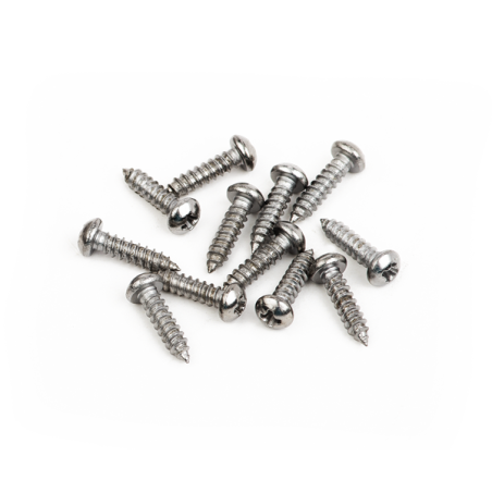 Fender American Standard/Deluxe Guitar String Tree Mounting Screws 3 x 3/8" Philips (12) - 1