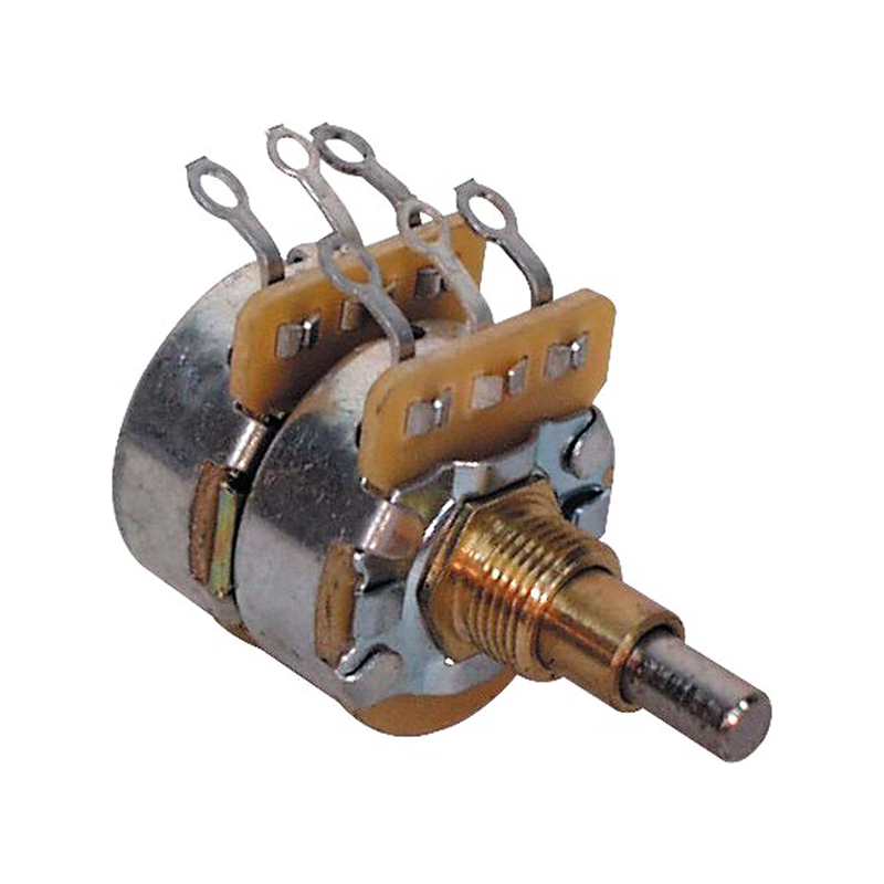 Fender Concentric 250K/500K Audio Solid Shaft Potentiometer, (Volume and Tone) - 1 Fender Concentric 250K/500K Audio Solid Shaft Potentiometer, (Volume and Tone) - 1