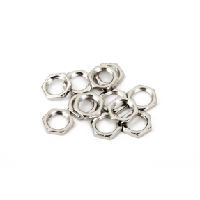Fender Potentiometer Nuts (12) (Nickel) - 1
