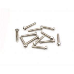 Fender American Vintage Stratocaster Saddle Intonation Screws, 4-40 X 5/8", Nickel (12) - 1