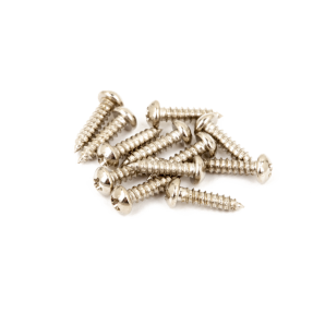 Fender Pure Vintage Tuning Machine Mounting Screws, Nickel-Plated, (12) - 1