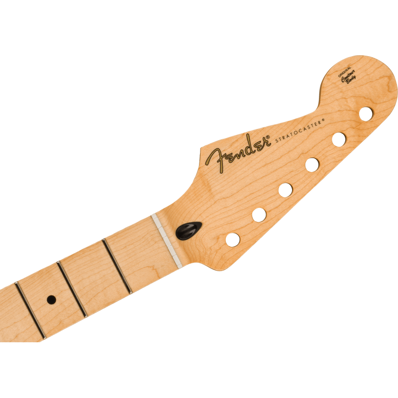 Fender Player Series Stratocaster Reverse Headstock Neck, 22 Medium Jumbo Frets, Maple, 9.5", Modern "C" - 3