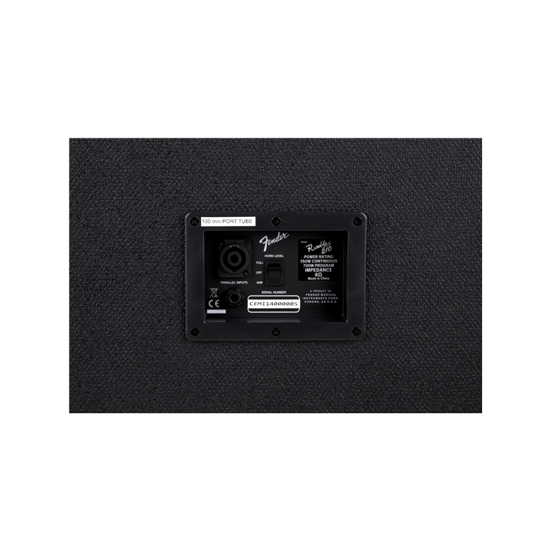 Fender Rumble 210 Cabinet (V3), Black/Black - 4