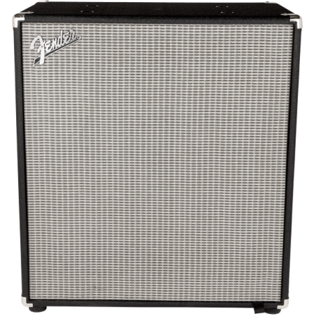 Fender Rumble 410 Cabinet (V3), Black/Silver - 1