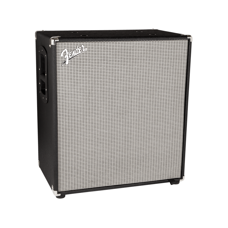 Fender Rumble 410 Cabinet (V3), Black/Silver - 3