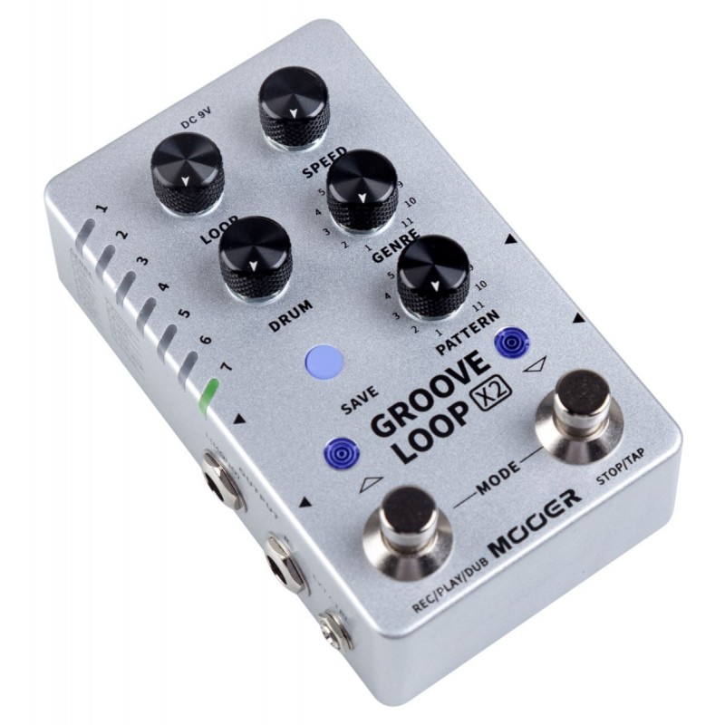 Mooer Groove Loop X2 - Stereo Looper / Drum Machine - 5