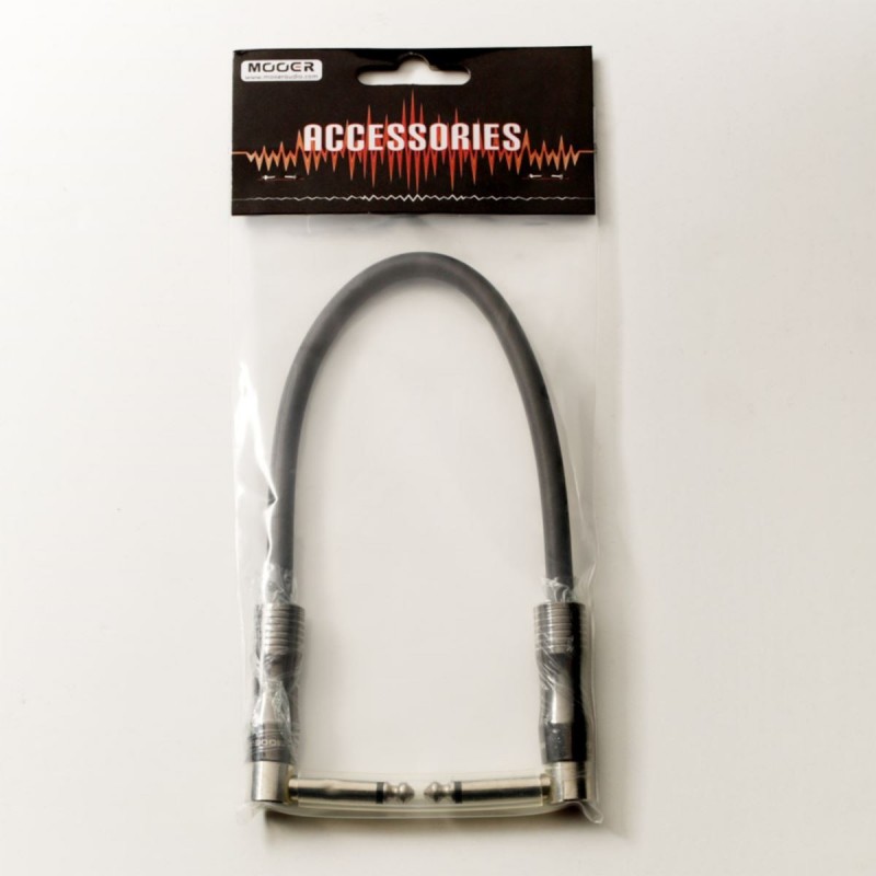Mooer Patch angled Head angled Head Patch Cable, 20 cm - 1