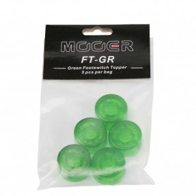 Mooer Candy Footswitch Topper, green, 5 pcs. - 1