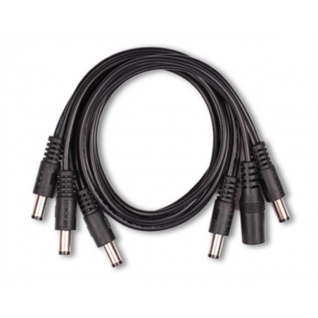 Mooer Power Daisy Chain Cable, 5 Plugs, straight - 1