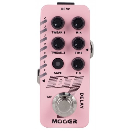 Mooer D7 Delay - Multi-Delay / Looper - 1