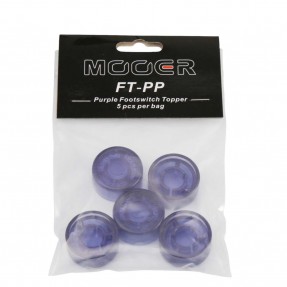 Mooer Candy Footswitch Topper, purple, 5 pcs. - 1