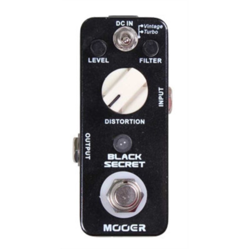 Mooer Black Secret - Distortion Pedal - 1 Mooer Black Secret - Distortion Pedal - 1