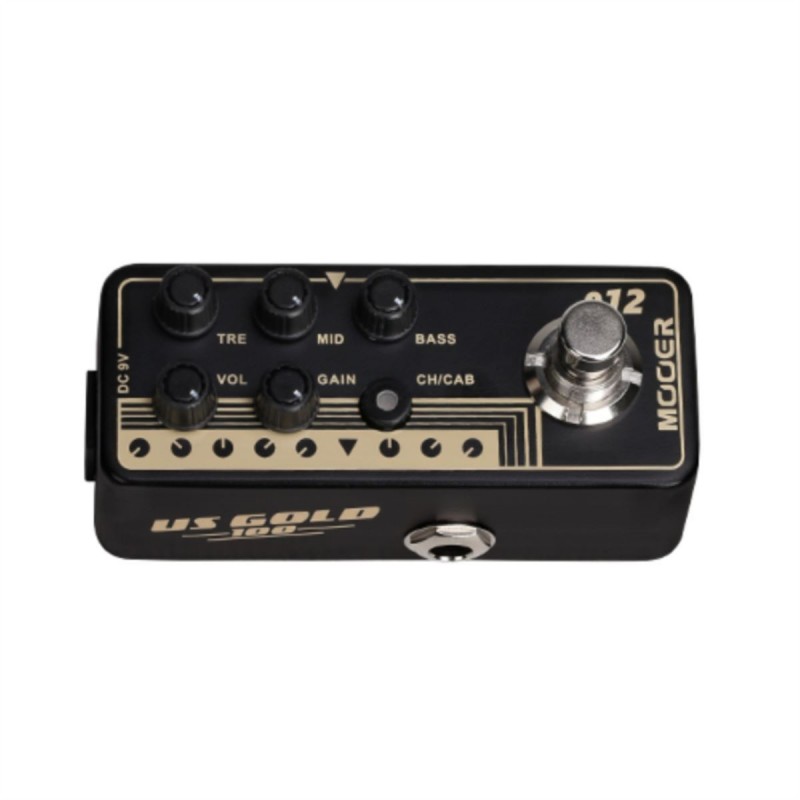 Mooer Micro PreAmp 012 - US Gold 100 - 3